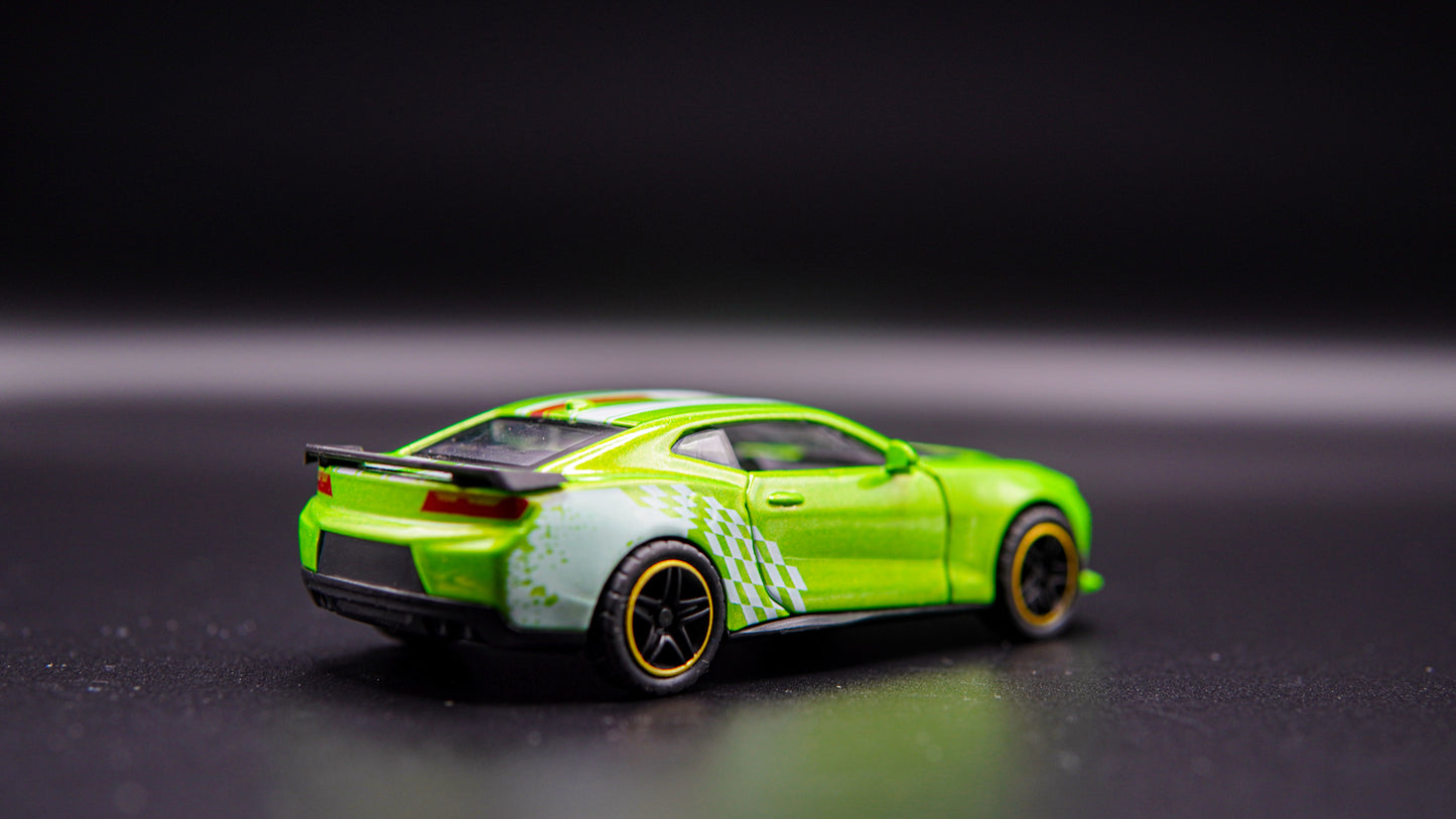 Die cast mustang model car - hard plastic body