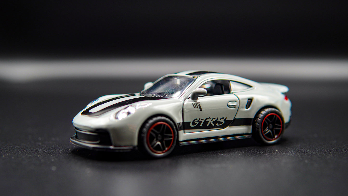 Die cast Porsche model car - hard plastic body