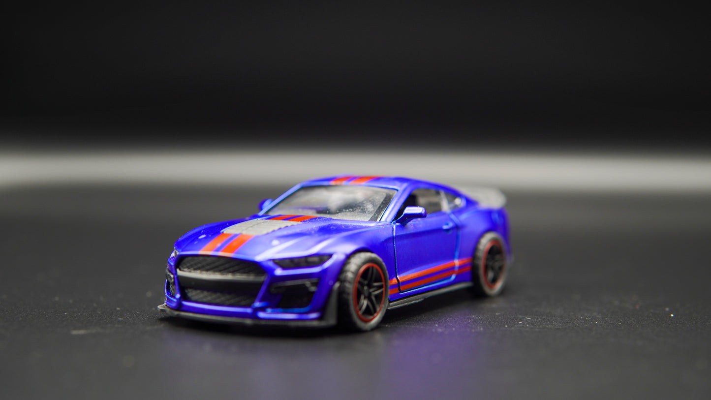 Die cast mustang model car - hard plastic body