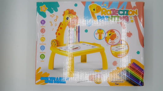Painting Projector - A projector table for drawing and writing by playlab