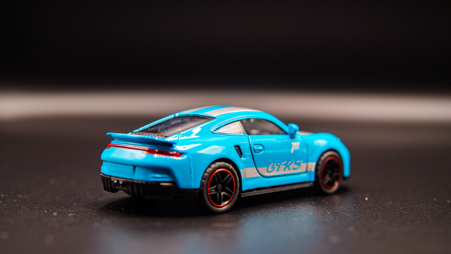 Die cast Porsche  model car - hard plastic body