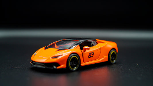 Die cast Lamborghini  model car - hard plastic body