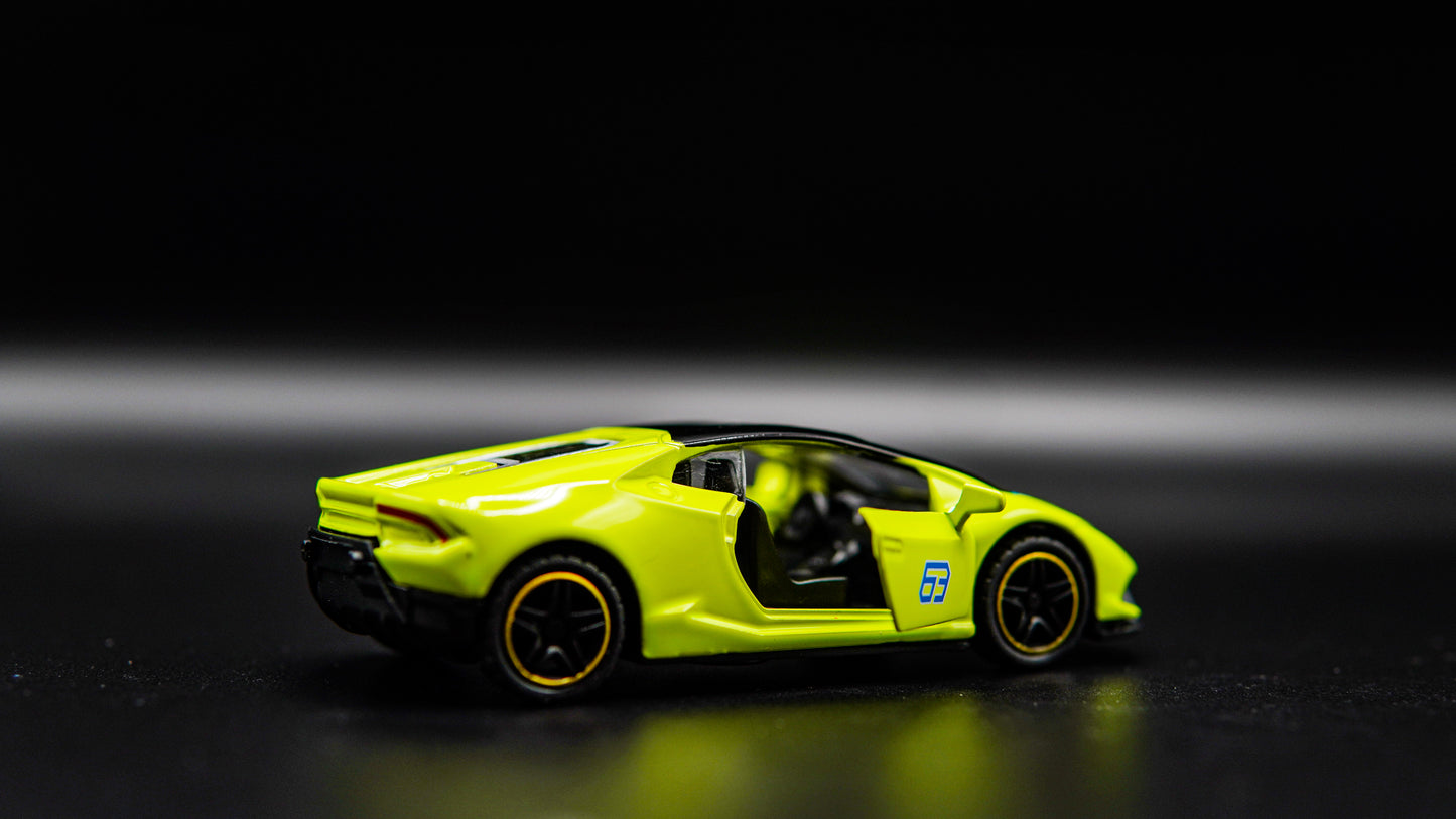 Die cast Lamborghini  model car - hard plastic body